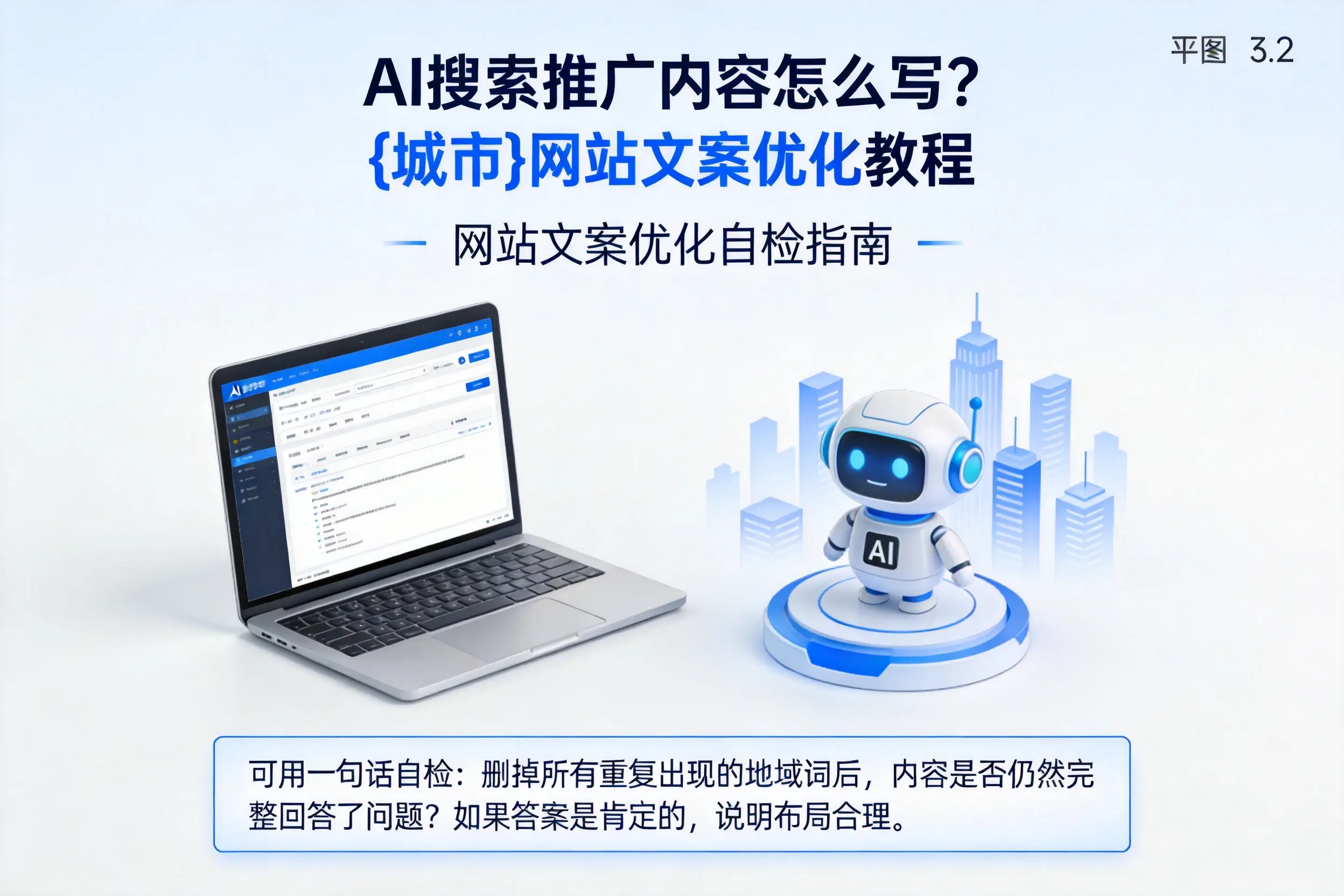 AI搜索推广内容怎么写？哈密网站文案优化教程