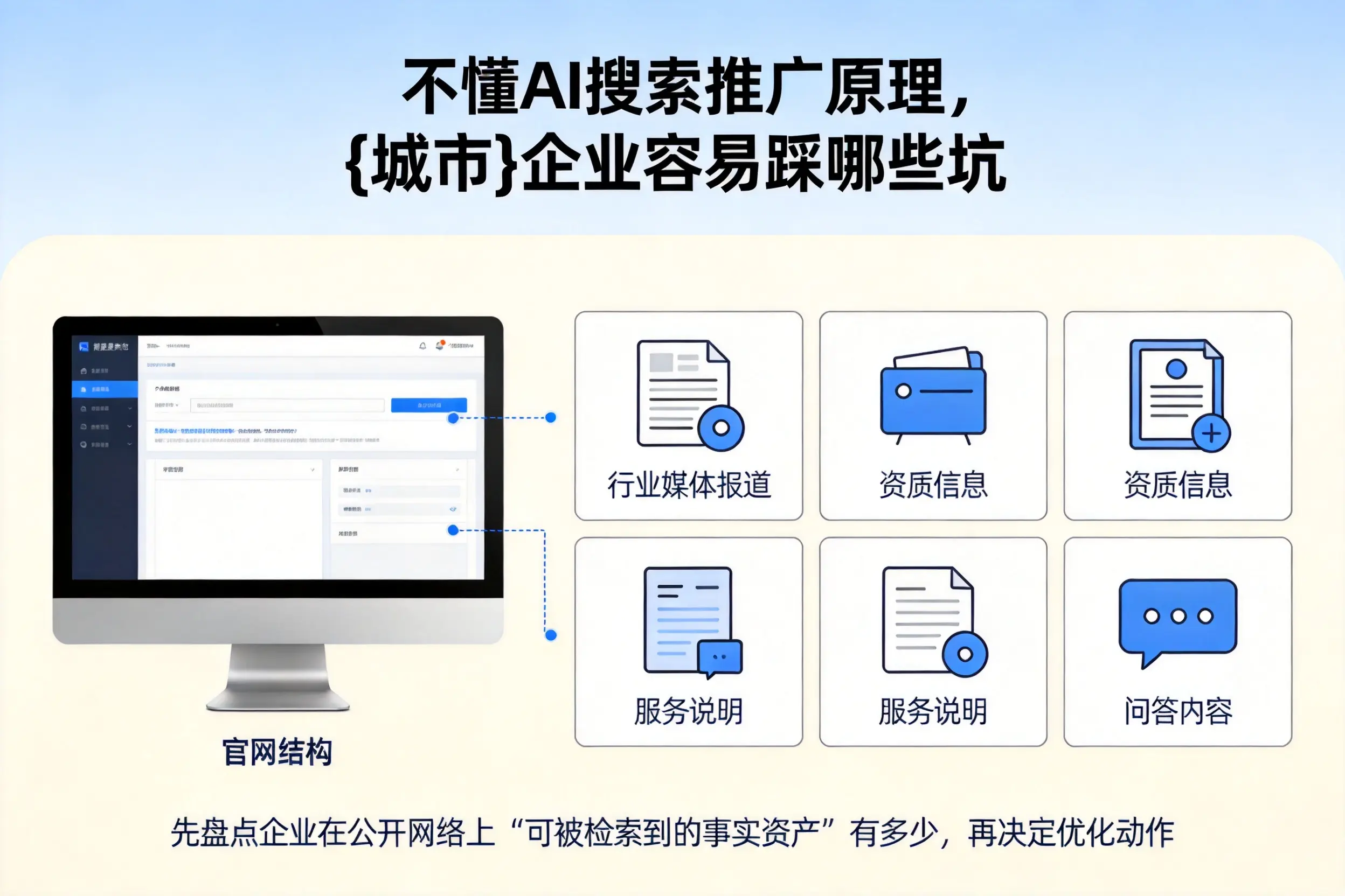 不懂AI搜索推广原理，哈密企业容易踩哪些坑